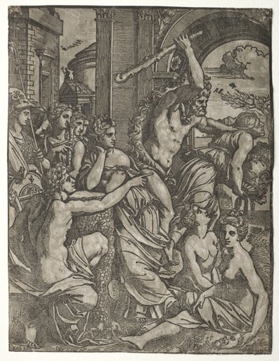 Hercules Driving Envy from the Temple of the Muses