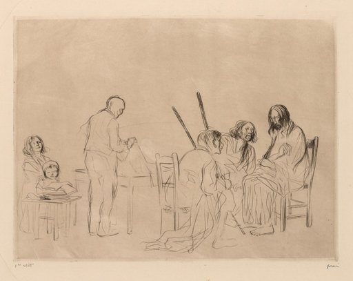 Before the Supper at Emmaus