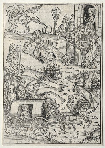 Der Schatzbehalter: The Return of Tobias to Tobit; The Arrival of Tobias' Wife; The Angel Bringing Food and Drink to Elijah in the Desert