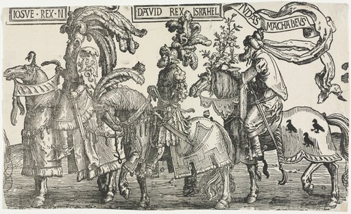 The Nine Heroes: Joshua, David, Judas Maccabees