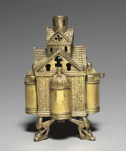 Incense Burner and Stand for an Altar Cross