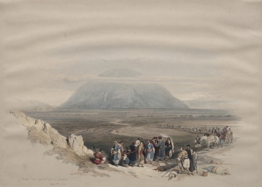 Mount Tabor from the Plain of Esdraelon