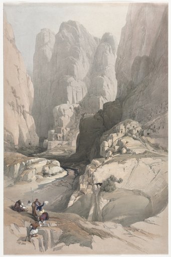 Entrance to Petra, the Theatre