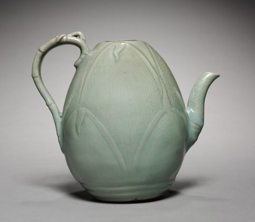 Wine Ewer with Incised Bamboo Shoot Design