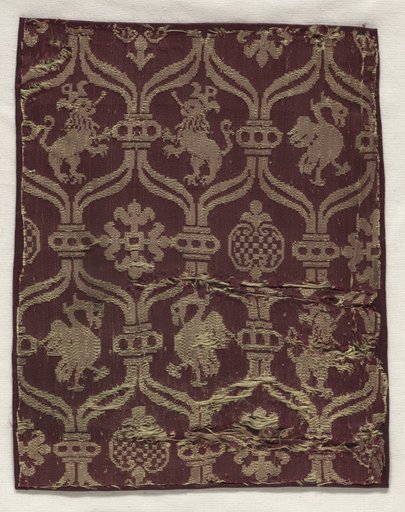 Fragment of Silk Damask