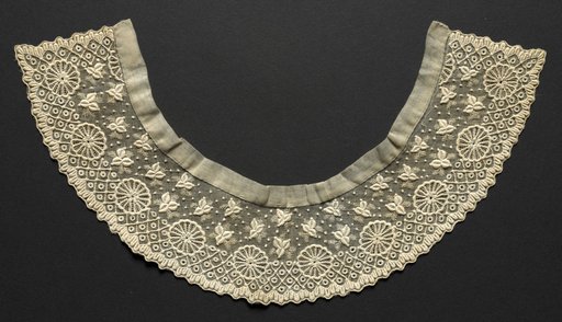 Lace and Embroidered Collar