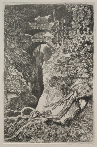 Liber Studiorum: Devil's Bridge, Cardiganshire