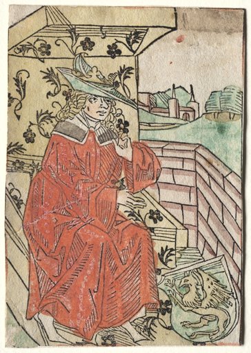 Hartlib's Alexander: Alexander Seated on Throne