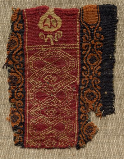 Fragment, with Part of a Clavus, from a Tunic