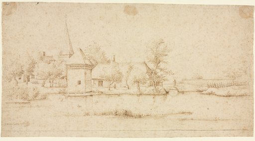 Landscape with a Moated Village