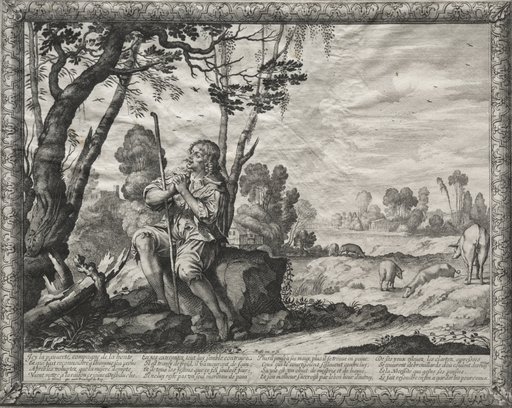 The Prodigal Son: The Prodigal Tending the Pigs