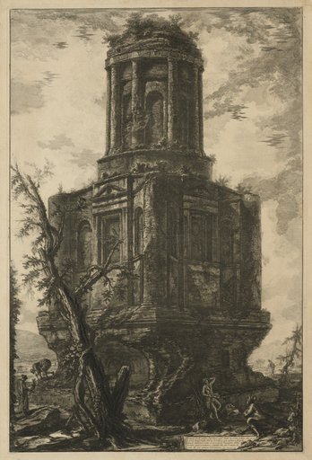 Views of Rome: The Tomb, called La Connocchia