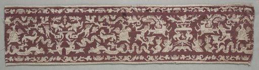 Embroidered Strip