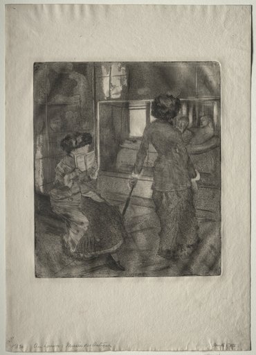 Mary Cassatt at the Louvre: The Etruscan Gallery