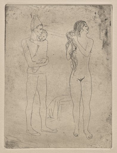 The Mother at Her Toilette