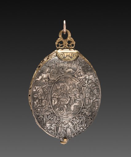 Engraved Egg Watch