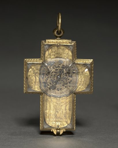 Cross-Shaped Clock