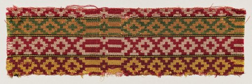 Fragment of a furnishing textile