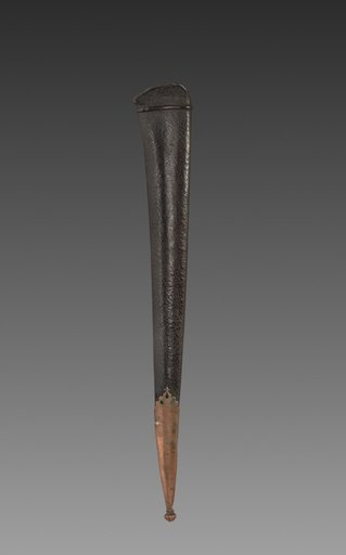 Dagger (brown leather case)
