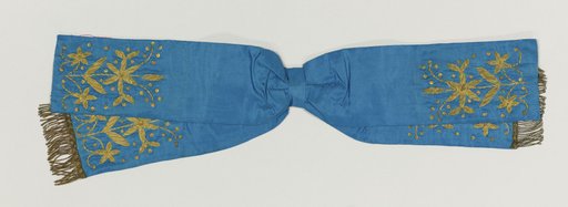 Woman's Costume (Blue Silk Band)