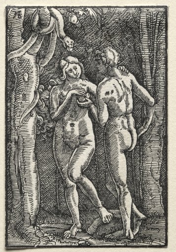 The Fall and Redemption of Man: Adam and Eve Eating the Forbidden Fruit