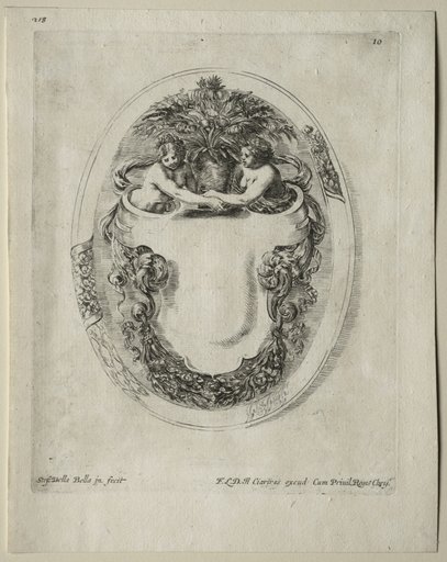 Collection of Various Caprices and New Designs of Cartouches and Ornaments: No 10
