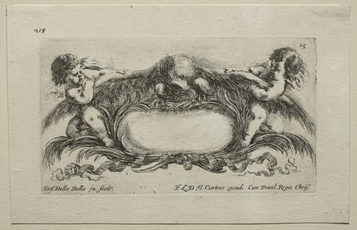 Collection of Various Caprices and New Designs of Cartouches and Ornaments: No 15