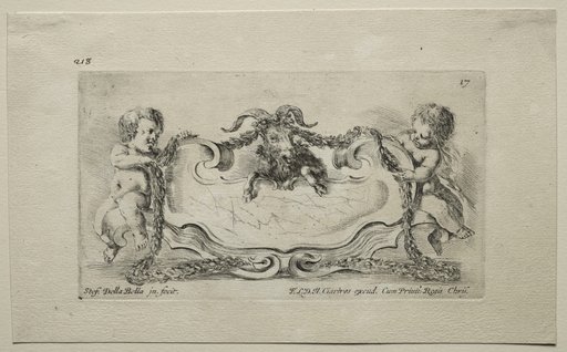 Collection of Various Caprices and New Designs of Cartouches and Ornaments: No 17