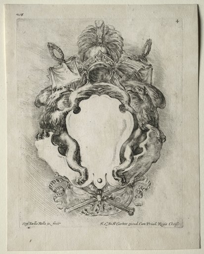 Collection of Various Caprices and New Designs of Cartouches and Ornaments: No. 4