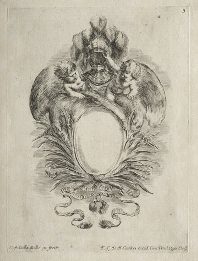 Collection of Various Caprices and New Designs of Cartouches and Ornaments: No. 5
