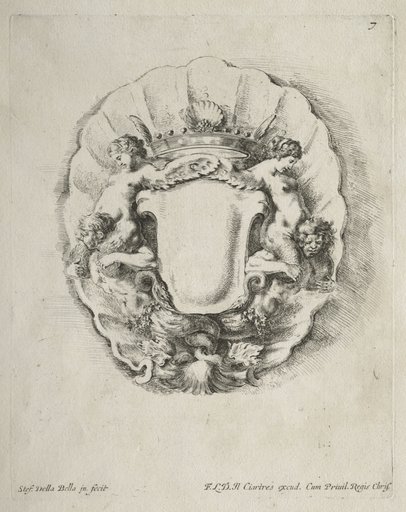 Collection of Various Caprices and New Designs of Cartouches and Ornaments: No 7