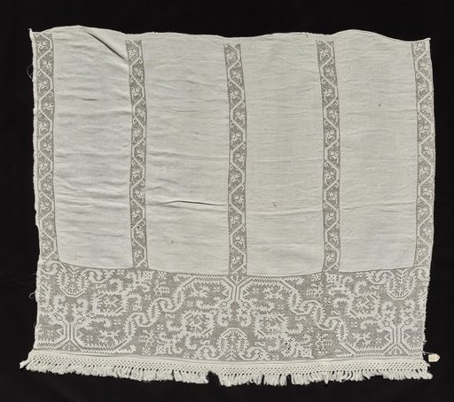 Fragment of Lace Cloth or Sheet