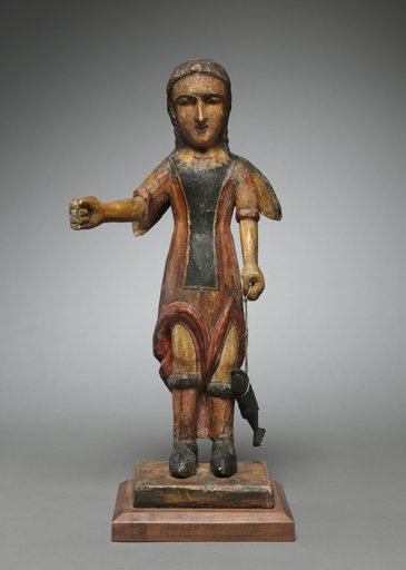 San Rafael - Archangel: santo de bulto