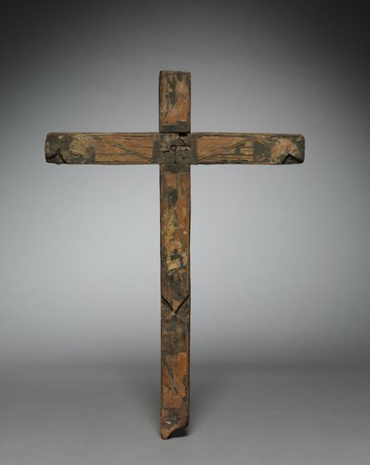 Straw Inlay Cross