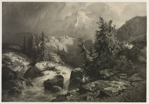 Storm in the Alps