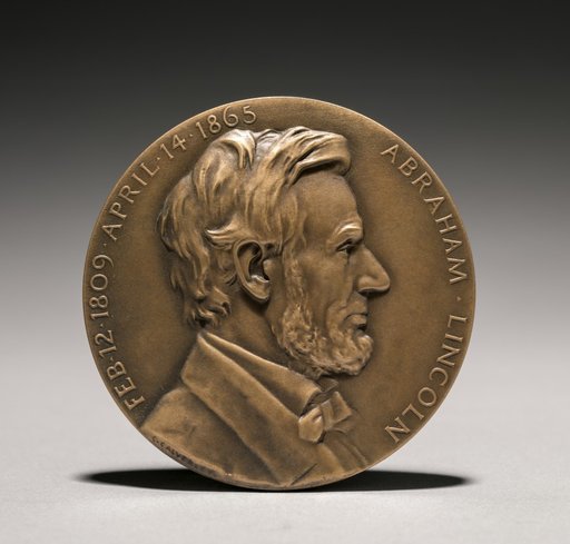 Abraham Lincoln Medal (obverse)