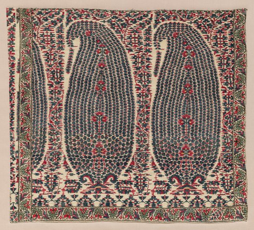 Fragment of a Shawl Border