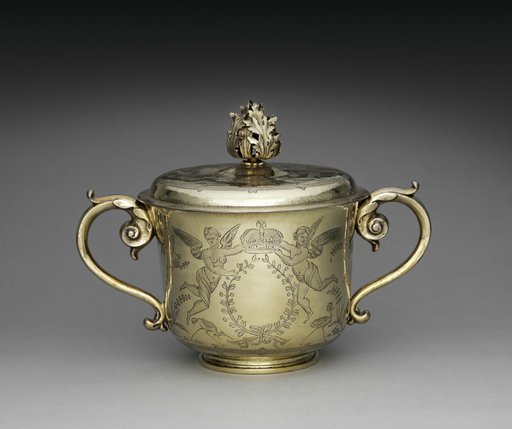 Two-Handled Cup and Cover