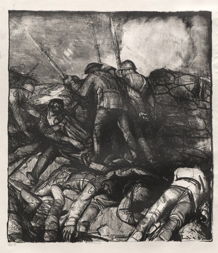 War Series: The Charge, Right Detail, first state