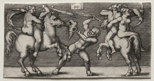 Combat of Three Men