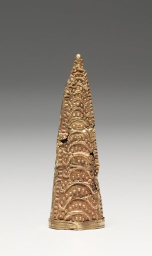 Knife-sheath tip (sika boha)