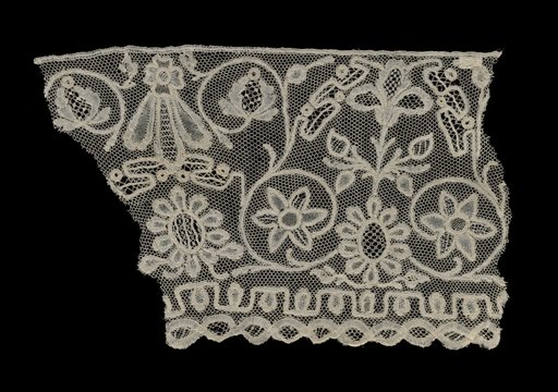 Fragment of Lace Flounce made into a Cuff
