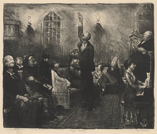 Prayer Meeting, First Stone