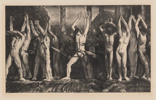 The Barricade, First Stone