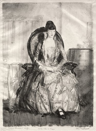 Lady with a Fan