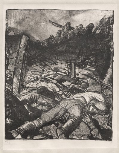 War Series: The Charge, Left Detail