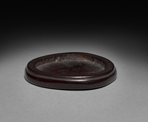 Base for Carved Tusk with Chinese Immortal