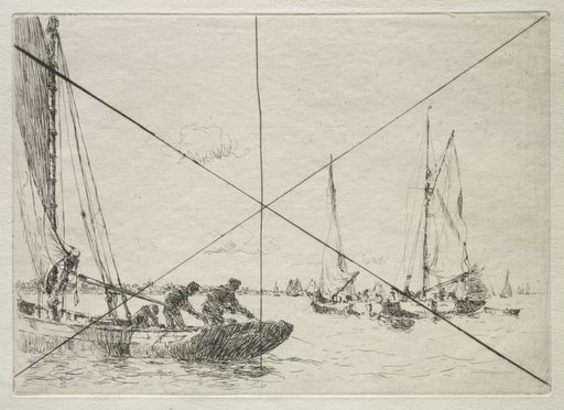 Oyster Dredging, West Mersea