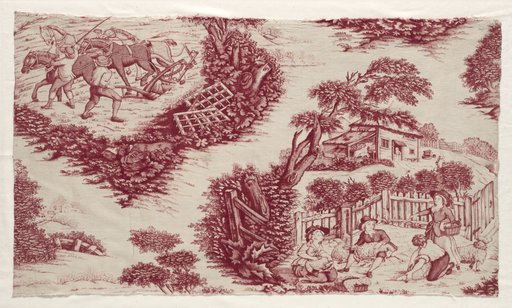 Fragment of Printed Cotton