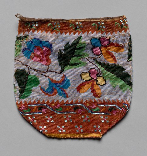 Beaded Bag (floral motif)